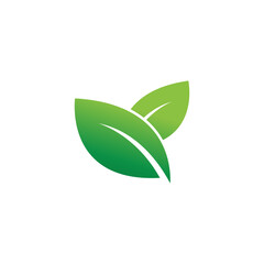 Leaf  ecology Logo Template vector symbol nature