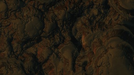 abstract aerial view, abstract cosmic texture, top view of alien planet, texture of th exo planet, abstract texture 3d render