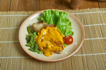 Pork chops and Sauce poivrade