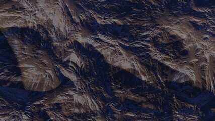 abstract aerial view, abstract cosmic texture, top view of alien planet, texture of th exo planet, abstract texture 3d render