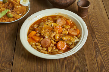 British pork cassoulet