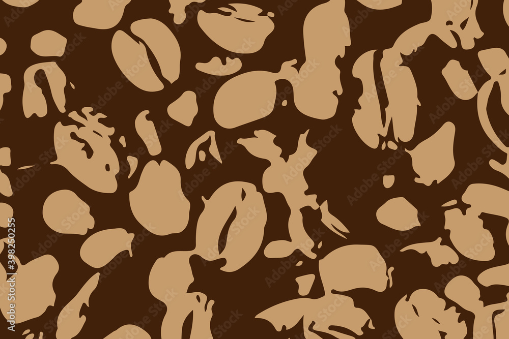 Poster colorful paint brush strokes. pattern with spots and blobs of paint or ink. vector hand drawn textur