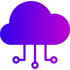 Cloud server icon
