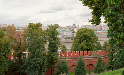 Moscow. View of the Kremlin from the Sofia quay
