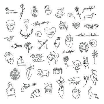 Tattoo Flash Art Images – Browse 7,508 Stock Photos, Vectors, and Video