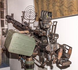  Heavy machine gun Degtyarev-Shpagin (DSK) of the sample in 1938