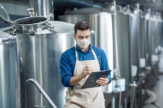 Work at brewery during covid-19 pandemic and craft beer industry