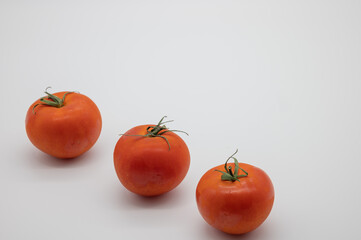 fresh red bio tomatoes to eat