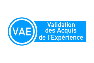 Symbole VAE, validation des acquis de l'expérience