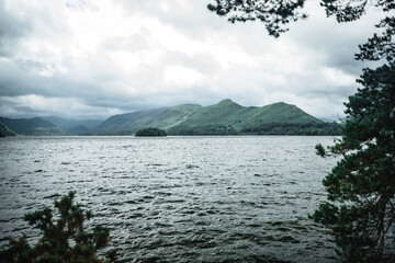 lake in the mountains