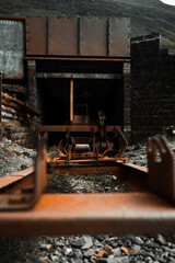 old mine equipment