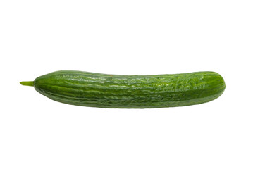 Cucumber isolated on white background.