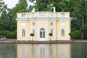 Tsarskoye Selo in the rain, Saint-Petersburg