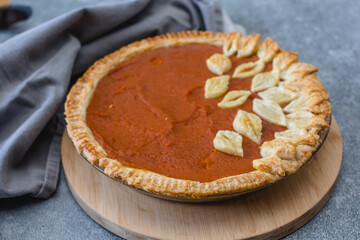 Homemade Pumpkin Pie 