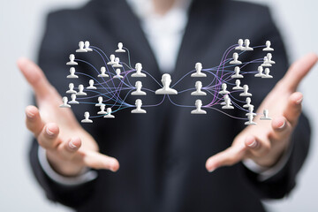 team hierarchy connection group digital
