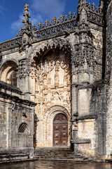 Facade of the Castle of Tomar.
Tomar, Portugal