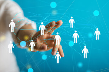 Business and communications group digital.