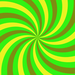 An abstract green spiral shape background image.