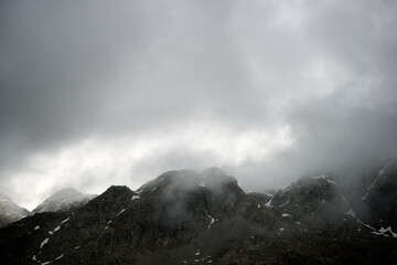 Obraz premium Peaks in the Spanish Pyrenees