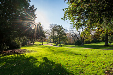 Obraz premium Die Hardt in Wuppertal