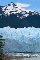 Perito Moreno glacier, in the province of Santa Cruz, Argentina.