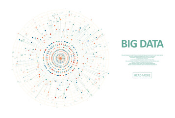 Abstract big data visualization