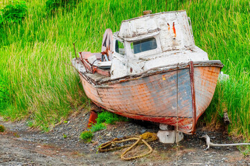 Decaying Abandonded Boats