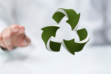 Recycle business digital. eco