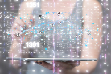 Telecommunication concept with abstract network structure