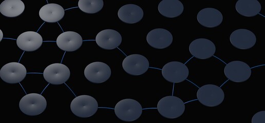 data network 3d digital info
