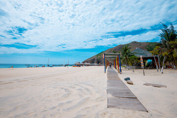 Binh Dinh Province, Viet Nam, June 10th 2019: Beautiful landscape in Eo Gio, Quy Nhon, Vietnam