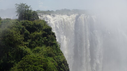 Incredible Victoria Waterfall in Zimbabwe