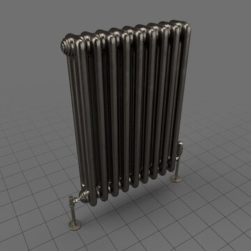 Horizontal column bare radiator 2