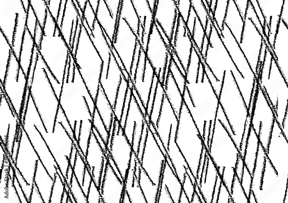 Aufkleber slim lines texture. parallel and intersecting lines abstract pattern. abstract textured effect. blac