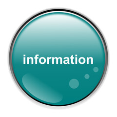blue info button