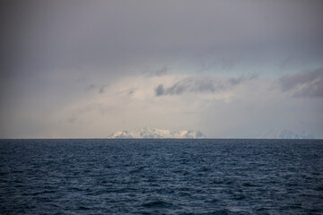 Obraz premium Winter in Lofoten Islands, Northern Norway