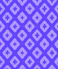 geometric rhomboid pattern purple color