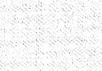 Abstract vector noise. Small particles of debris and dust. Distressed uneven background. Grunge texture overlay with fine grains isolated on white background. Vector illustration. EPS10.