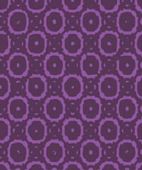 rhomboid geometric pattern with pink flowers