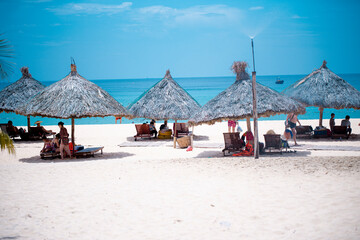 Binh Dinh Province, Viet Nam, June 10th 2019: Beautiful landscape in Eo Gio, Quy Nhon, Vietnam