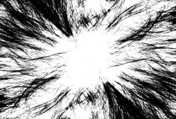 Obraz premium Rough black and white texture vector. Distressed overlay texture. Grunge background. Abstract textured effect. Vector Illustration. Black isolated on white background. EPS10