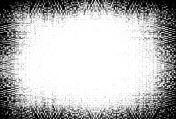 Scratched Frame. Grunge Urban Background Texture Vector. Dust Overlay. Distressed Grainy Grungy Framing Effect. Distressed Backdrop Vector Illustration. EPS 10.