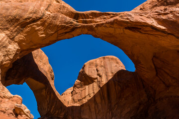 Double Arch, Arches National Park, Utah, USA