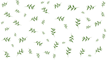 leaves pattern background