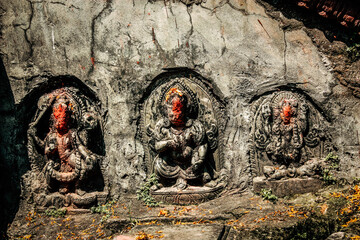 Pashupatinath Temple, created in the 5th century,  is a famous and sacred Hindu temple complex that is located on the banks of the Bagmati River in the eastern part of Kathmandu, the capital of Nepal