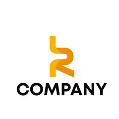 Naklejka premium R logo
