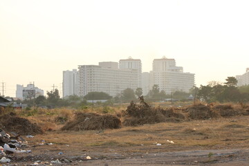 Fototapeta na wymiar city skyline in state