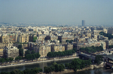 Obraz premium Paris, XVIé, La Seine, France