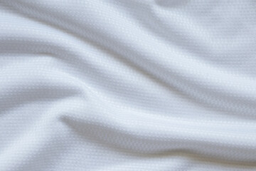 White sports clothing fabric football shirt jersey texture background