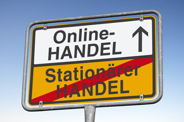 Onlinehandel gegen Stationärer Handel